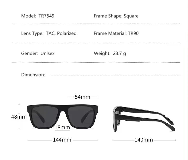 Danzel Black Glasses